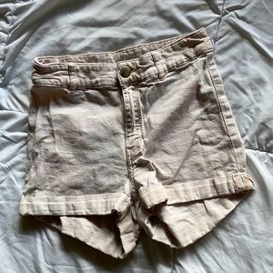 H&M high rise shorts